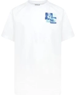 Hurley Kids Blocks Graphic T-Shirt (Big Kid) | Shirts & Tops
