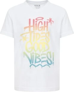 Hurley Kids Vibin Graphic T-Shirt (Little Kid) | Shirts & Tops