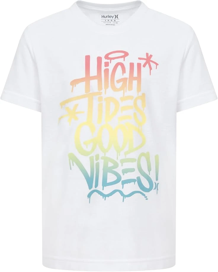 Hurley Kids Vibin Graphic T-Shirt (Little Kid) | Shirts & Tops 1 Hurley Kids Vibin Graphic T-Shirt (Little Kid) | Shirts & Tops