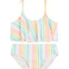 Hurley Kids Flounce Bikini (Big Kid) | Swimwear
