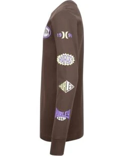 Hurley Kids Badge Long Sleeve Tee (Big Kid) | Shirts & Tops -Shoe Style Shop 61VFSSAwrfL. AC SR736920