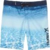 Hurley Kids Ocean Floor Board Shorts (Little Kid) | Swimwear