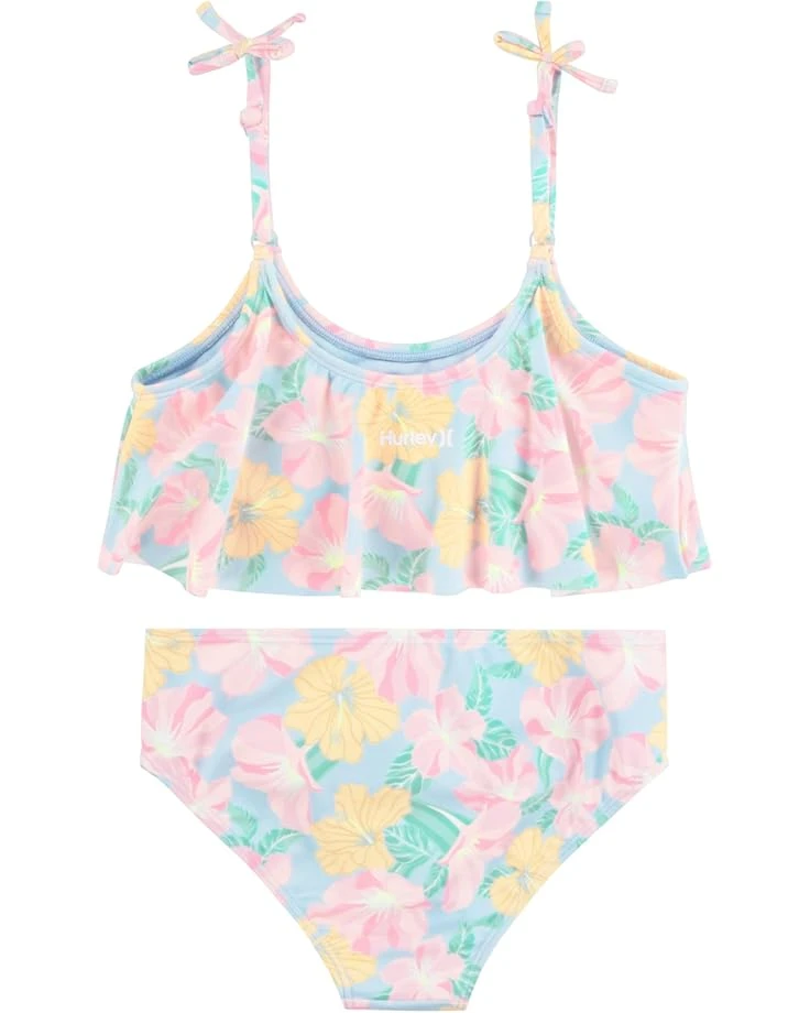 Hurley Kids Flounce Bikini (Little Kid) | Swimwear 2 Hurley Kids Flounce Bikini (Little Kid) | Swimwear - Image 2