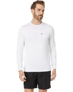 Hurley Everyday Hybrid Upf Long Sleeve Tee | Swimwear -Shoe Style Shop 61f1sSgVRQL. AC SR736920