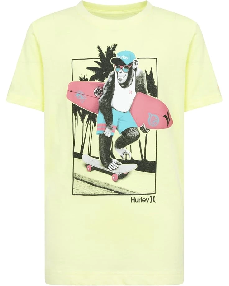 Hurley Kids Monkey See Graphic T-Shirt (Big Kid) | Shirts & Tops 1 Hurley Kids Monkey See Graphic T-Shirt (Big Kid) | Shirts & Tops