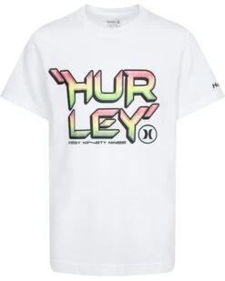 Hurley Kids Y2K Stack Graphic T-Shirt (Little Kid) | Shirts & Tops