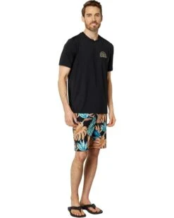 Hurley Hybrid UPF Short Sleeve Surf Tee | Swimwear -Shoe Style Shop 61xI WkauQL. AC SR736920