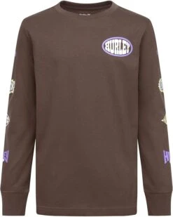 Hurley Kids Badge Long Sleeve Tee (Big Kid) | Shirts & Tops