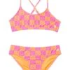 Hurley Kids Two-Piece Triangle Bikini Swim Set (Big Kid) | Swimwear