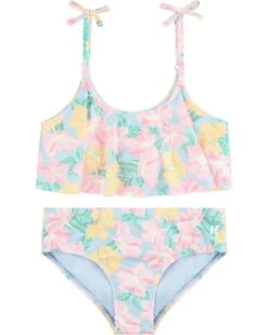 Hurley Kids Flounce Bikini (Little Kid) | Swimwear