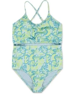 Hurley Kids Cutout One Piece Swimsuit (Big Kid) | Swimwear -Shoe Style Shop 71b4UXnNmQL. AC SR736920