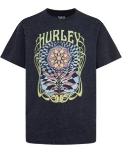 Hurley Kids Cosmic Blooms Oversized Tee (Big Kid) | Shirts & Tops