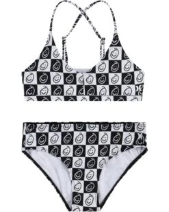 Hurley Kids Two-Piece Triangle Bikini Swim Set (Big Kid) | Swimwear -Shoe Style Shop 71r3QLjgkAL. AC SR736920