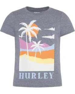 Hurley Kids Palm-Scape Baby Tee (Big Kid) | Shirts & Tops