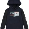 Hurley Kids Long Sleeve Graphic Hooded Top (Little Kids) | Hoodies & Sweatshirts