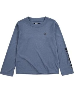 Hurley Kids Dri-Fit UPF 50+ One and Only Graphic Long Sleeve T-Shirt (Big Kids) | Shirts & Tops